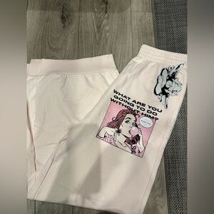 Boys Lie Pink Wide Leg Pants